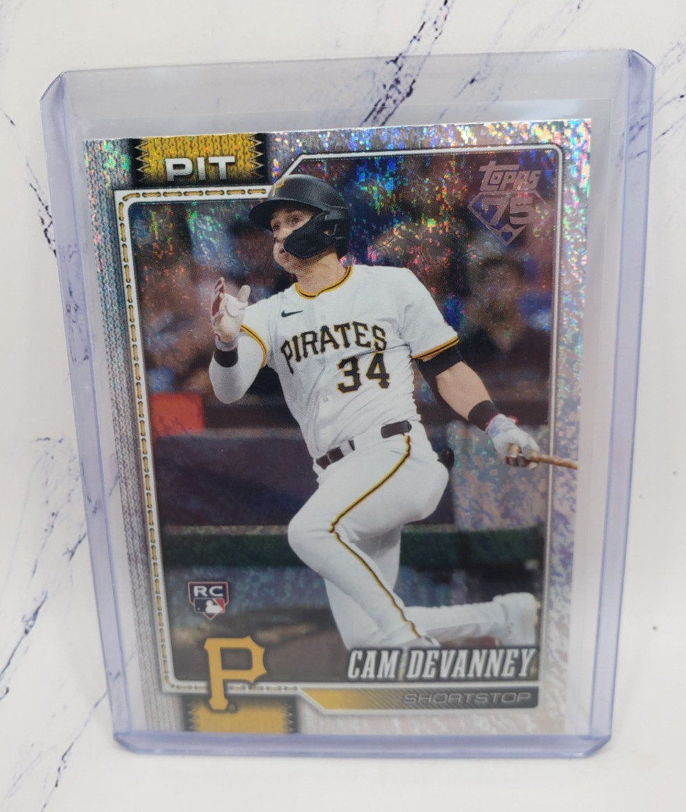 Cam Devanney RC 2026 Topps Series 1 #268 Holofoil Pittsburgh Pirates